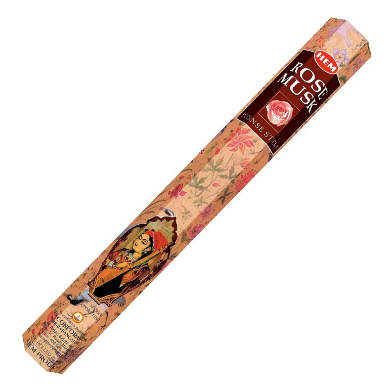 ROZE MUSK INCENSE STIKS 20 COUNT