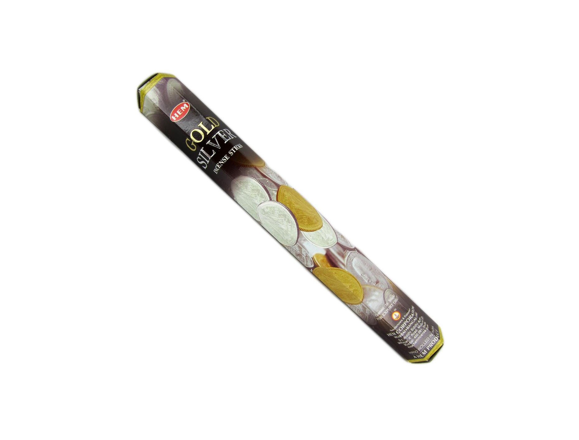 Hem Gold Silver Incense 20 PCS