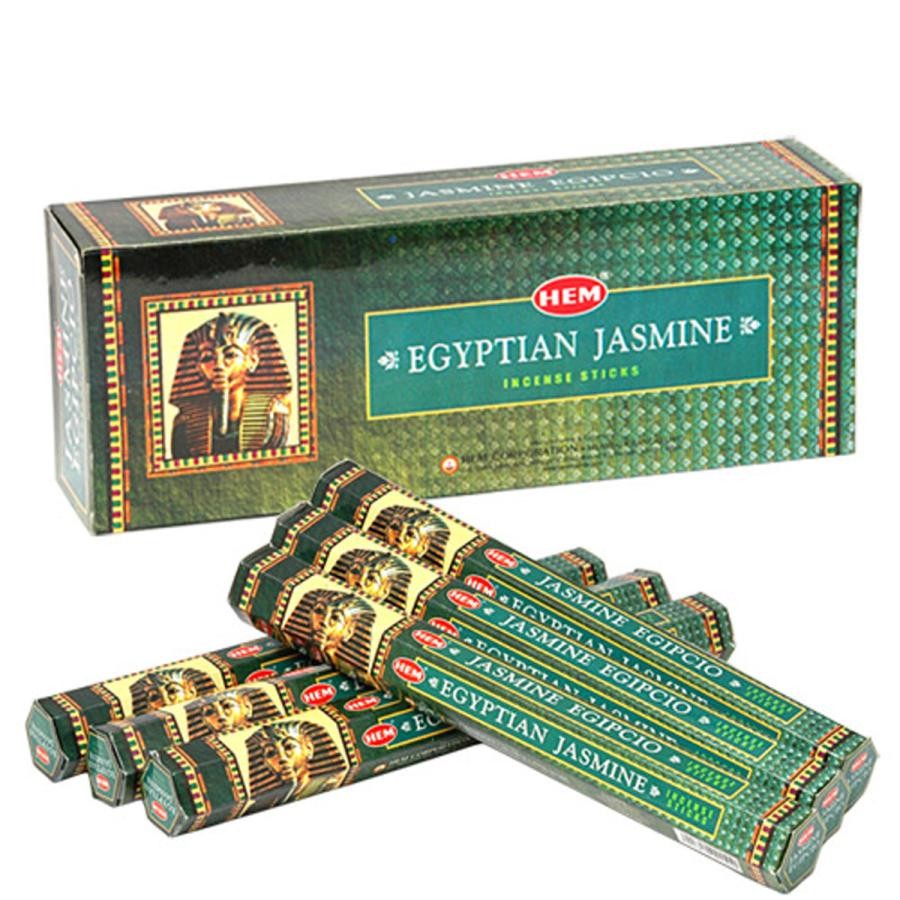 HEM JASMINE EGIPCIO INCENSE STK 6 COUNT