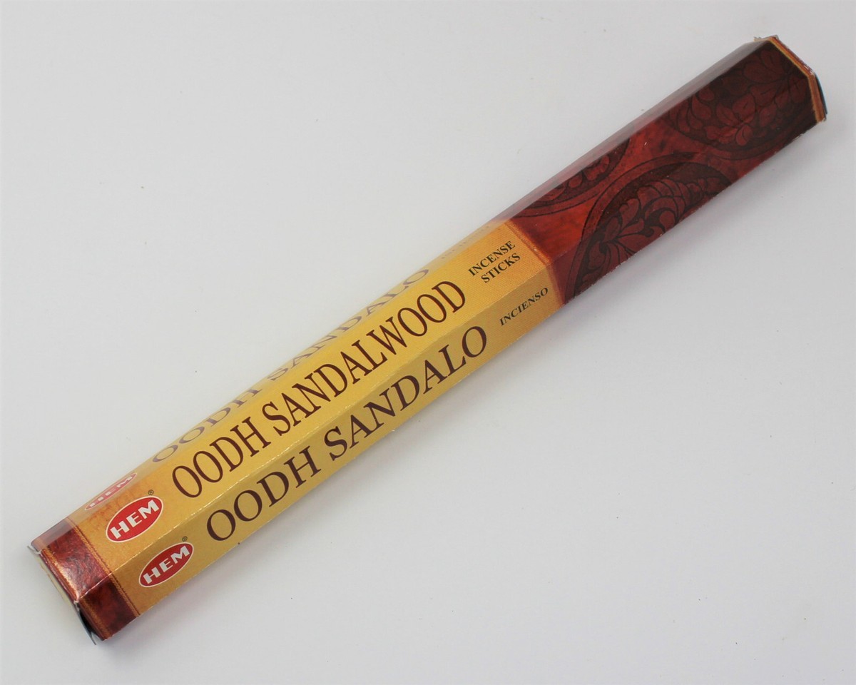 OODH SANDALWOOD INCENSE STICK HEM 6 PACK