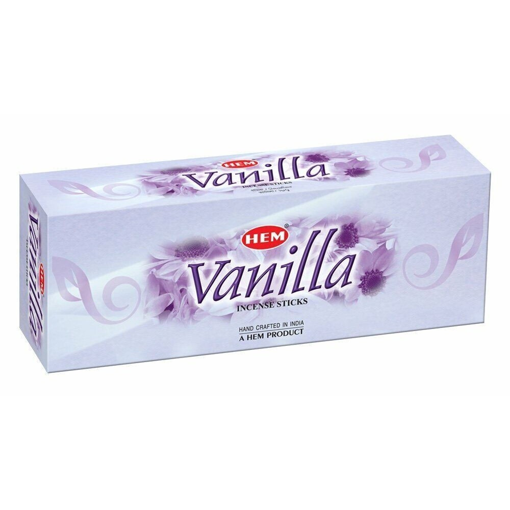 HEM VANILLA INCENSE 20 PCS