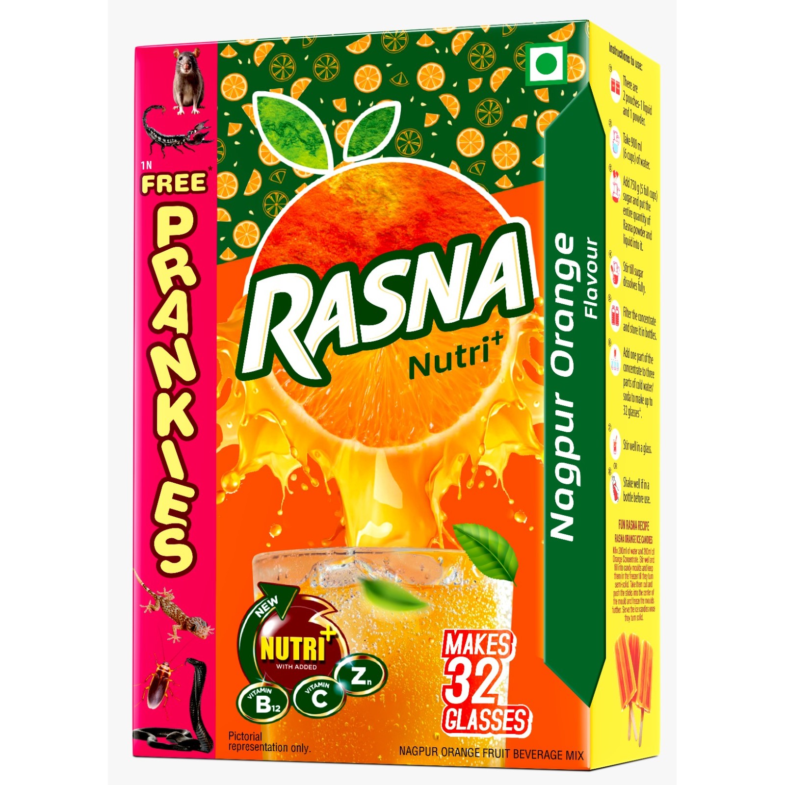Rasna Orange 1.1 LBS