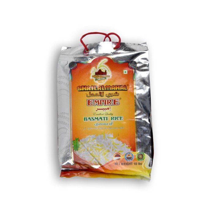 SHRILAL MAHAL EMPIRE BASMATI RICE 10 LBS