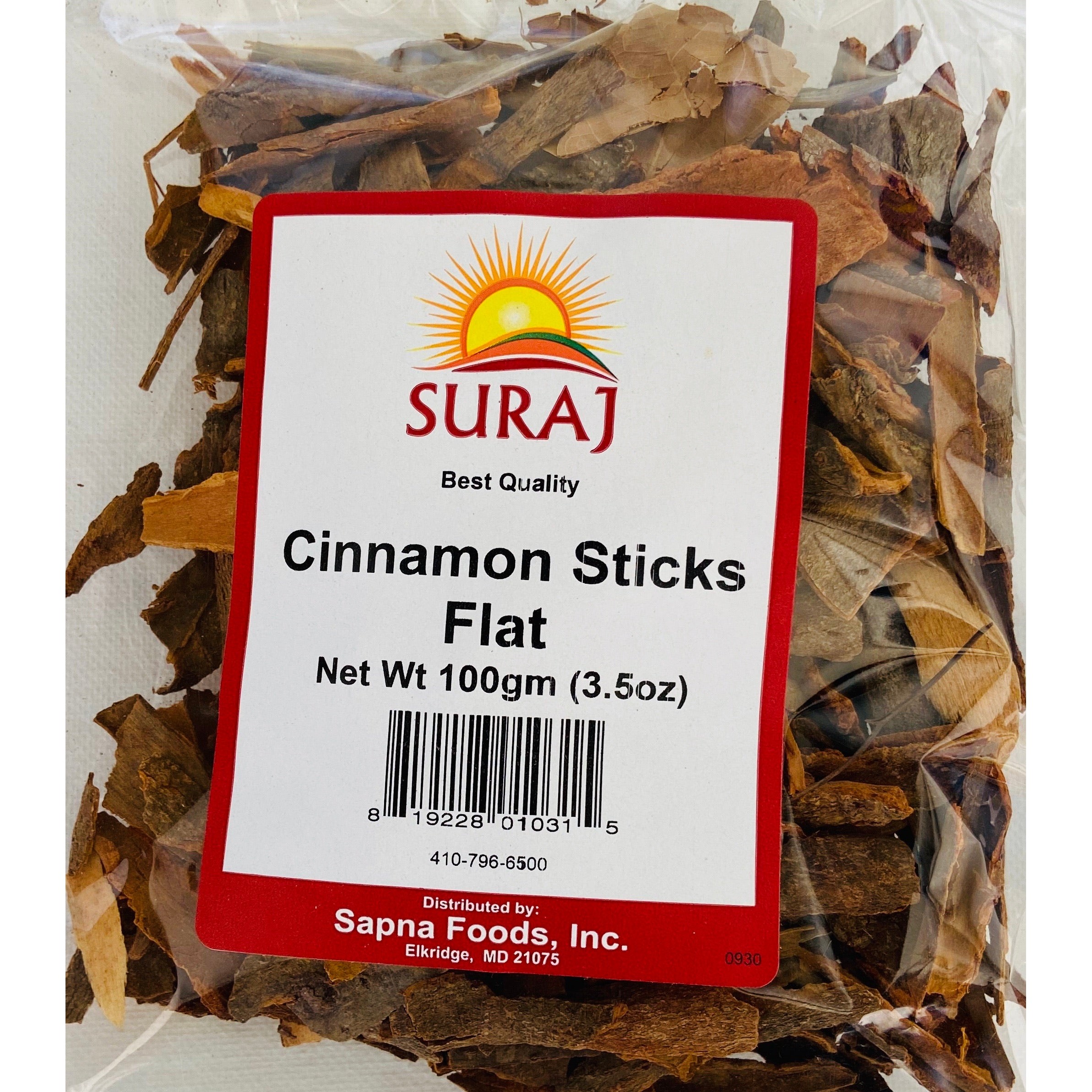 Ramdev Cinnamon Stick Flat 100 GM