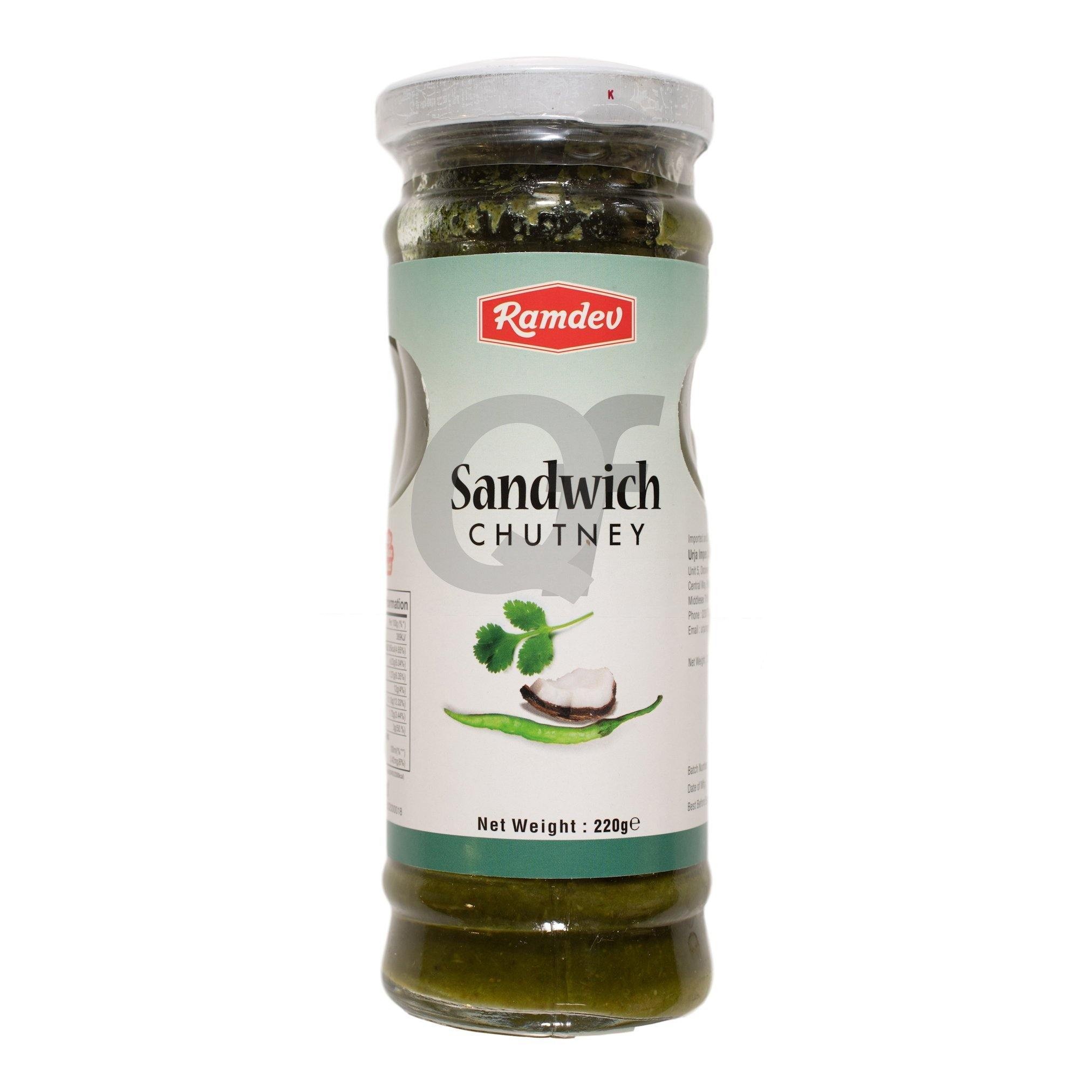 Ramdev Sandwich Chutney 220 GM