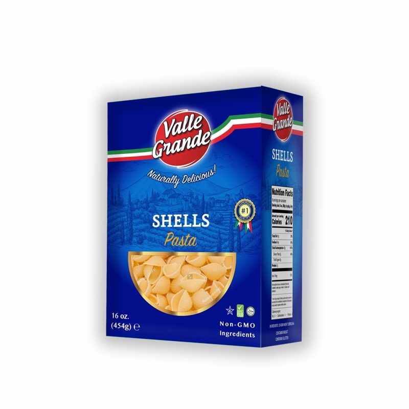 VALLE GRANDE SHELLS 454 GM