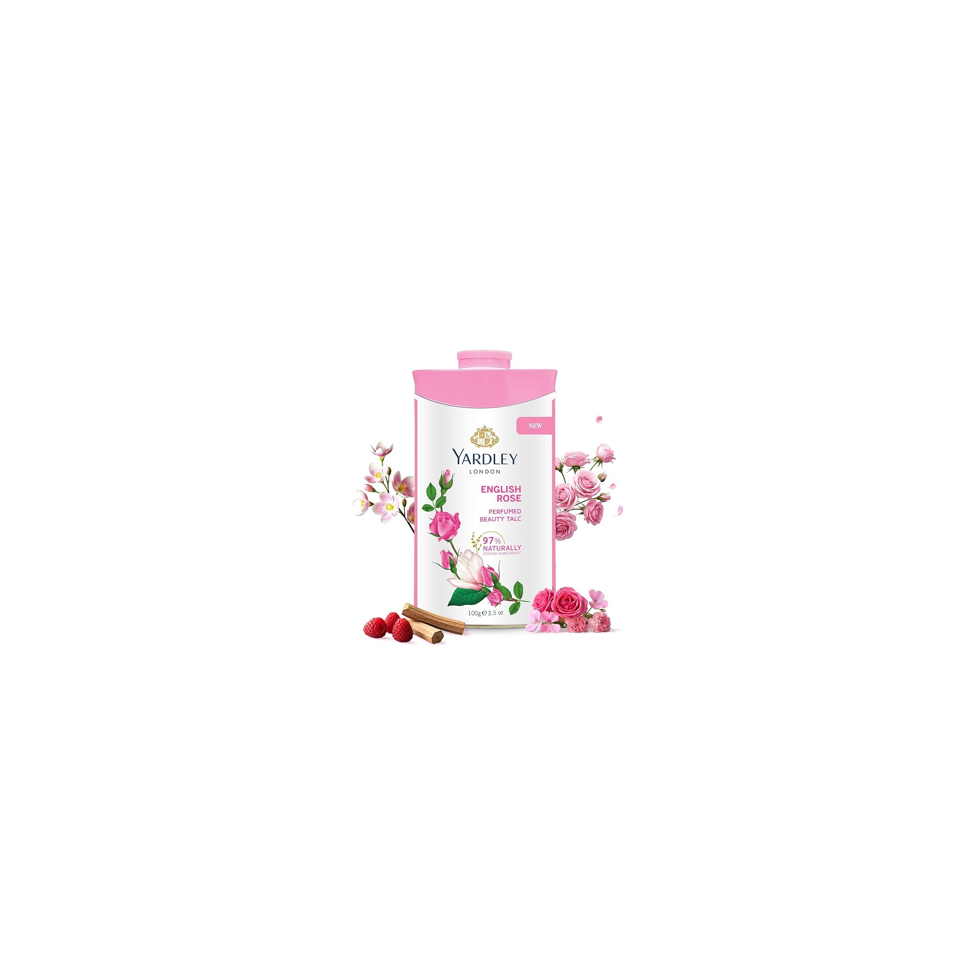YARDLEY EGL ROSE PWDR 100 GM