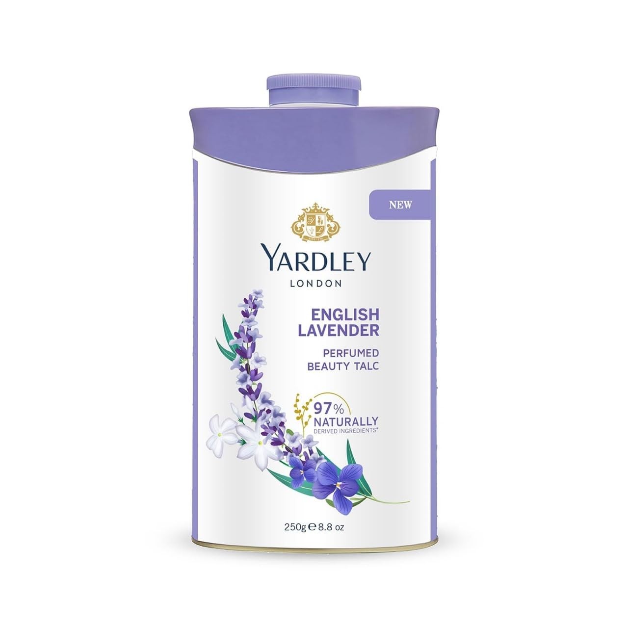 YARDLEY ENGLISH LAVENDER PERFUMED TALC 250 GM