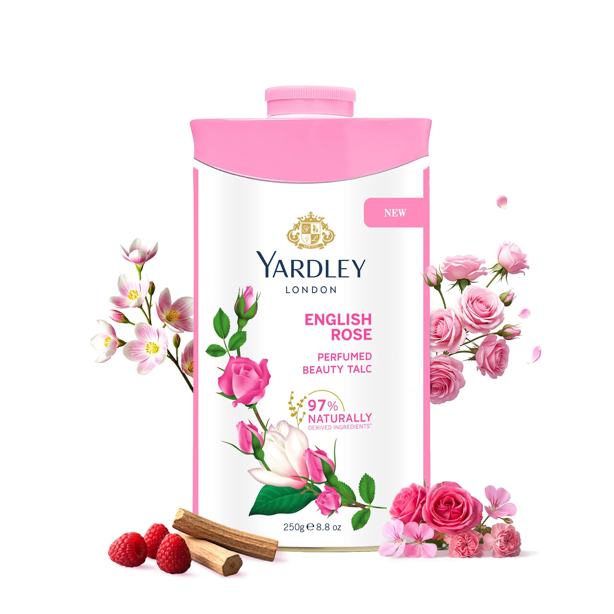 ROSE POWDER YARDLEY 250 GM