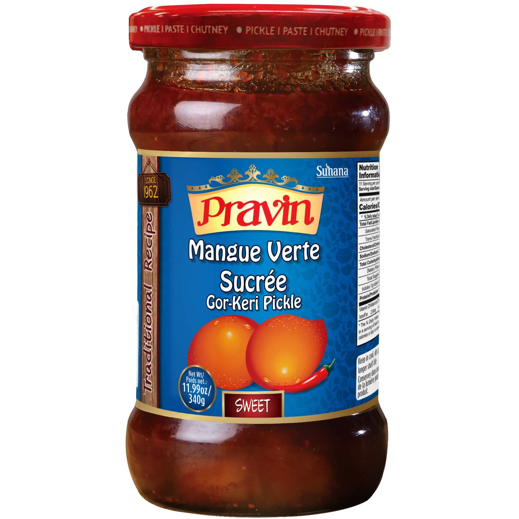 Pravin Gor Keri Pickle 340 GM