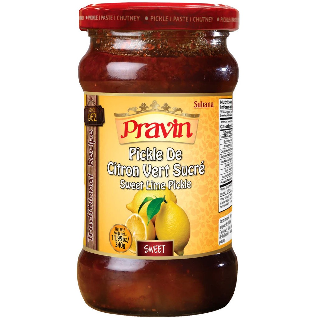 Pravin Sweet Lime Pickle 340 GM