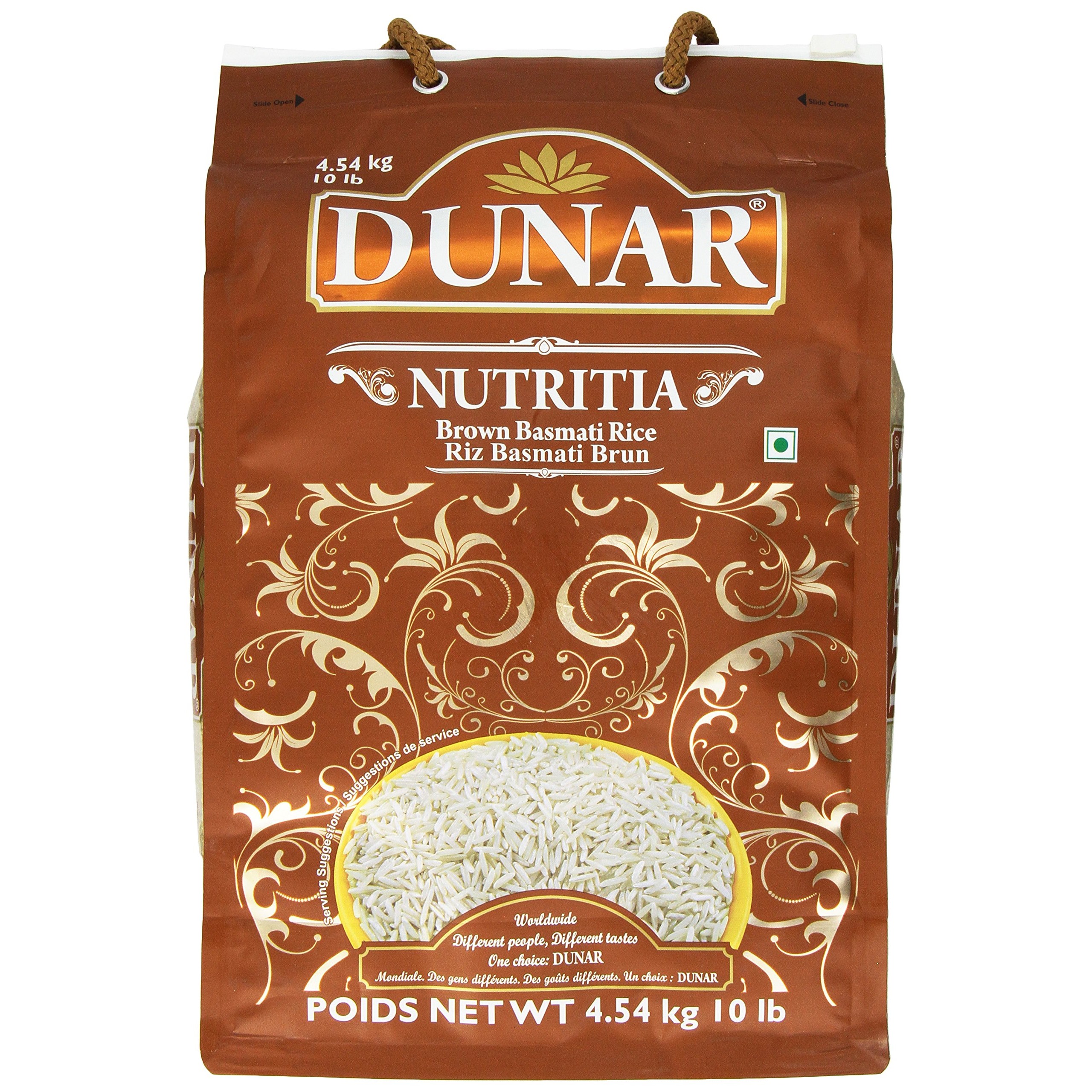 DUNAR BROWN BASMATI  10 LBS