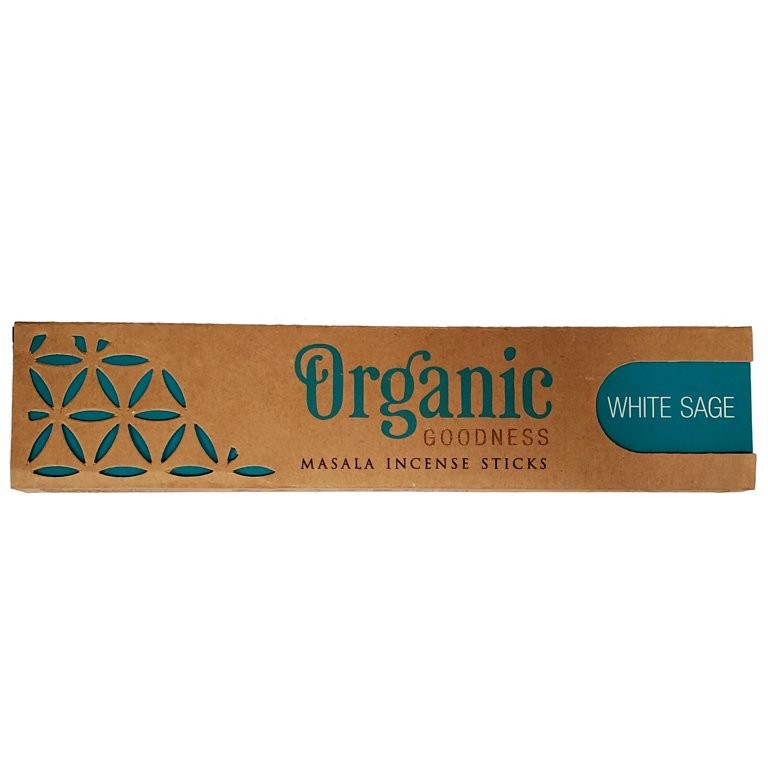 Organic Goodness White Sage Incense Sticks 15 GM