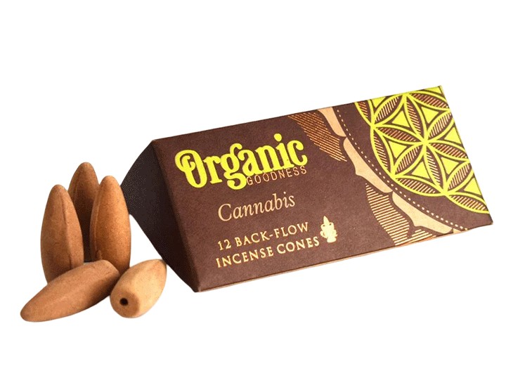 Organic Cannabis Incense 12 PCS
