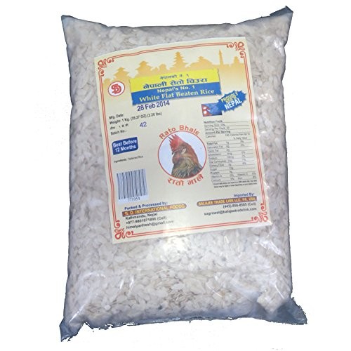 RATO BHALE WHITE FLAT BEATEN RICE 2 LBS
