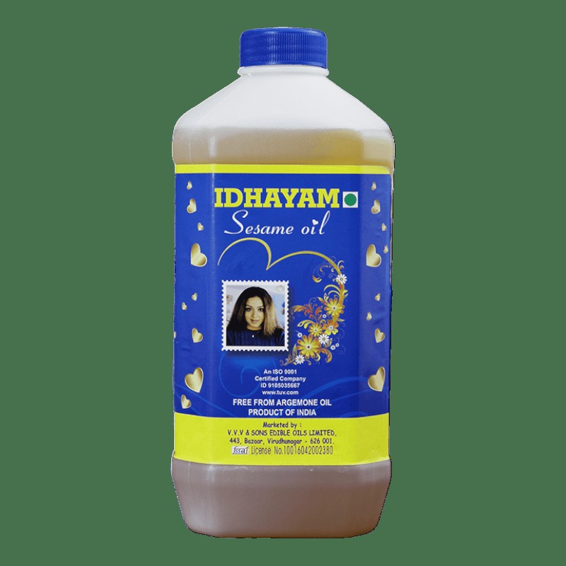 IDHAYAM SESAME (GINGELLY) OIL 1 LTR