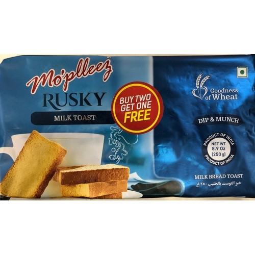 Moplleez Milk Toast 250 GM