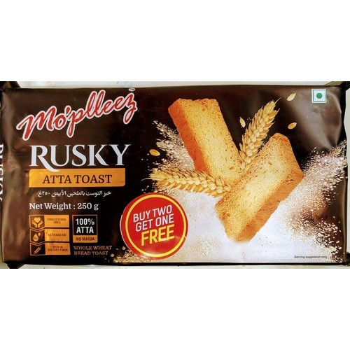 Moplleez Atta Toast 250 GM