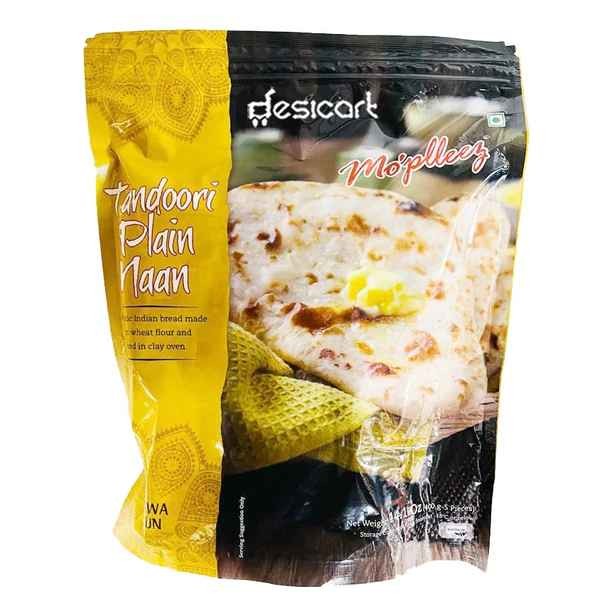 Mopleez Tandoori Plain Naan 400 GM