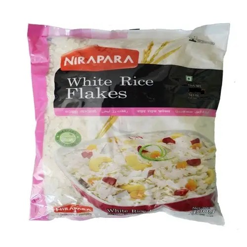 NIRAPARA WHITE RICE FLAKES 400 GM