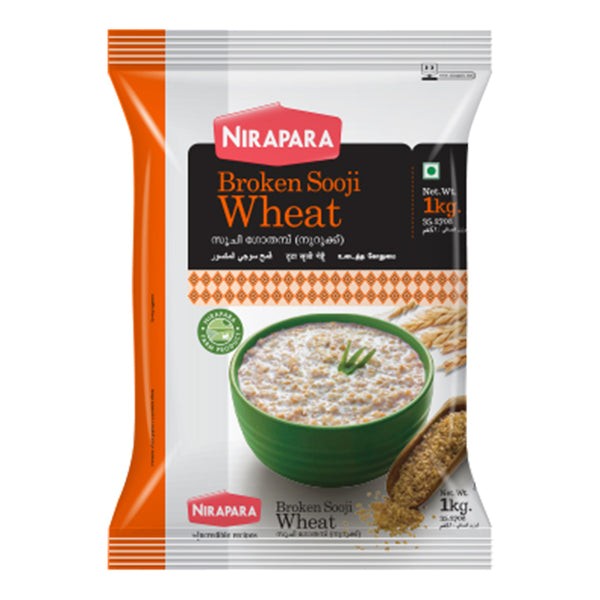 NIRAPARA BROKEN WHEAT 2.2 Lbs
