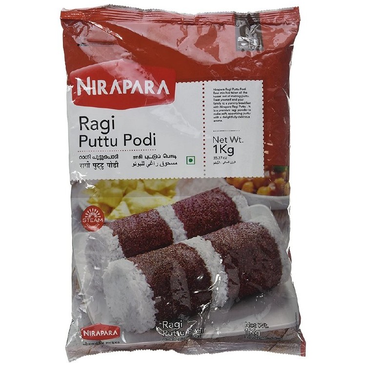 Nirapara Ragi Puttu Podi 1 KG