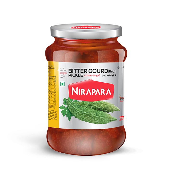 NIRAPARA BITTER GOURD PICKLE 400 GM
