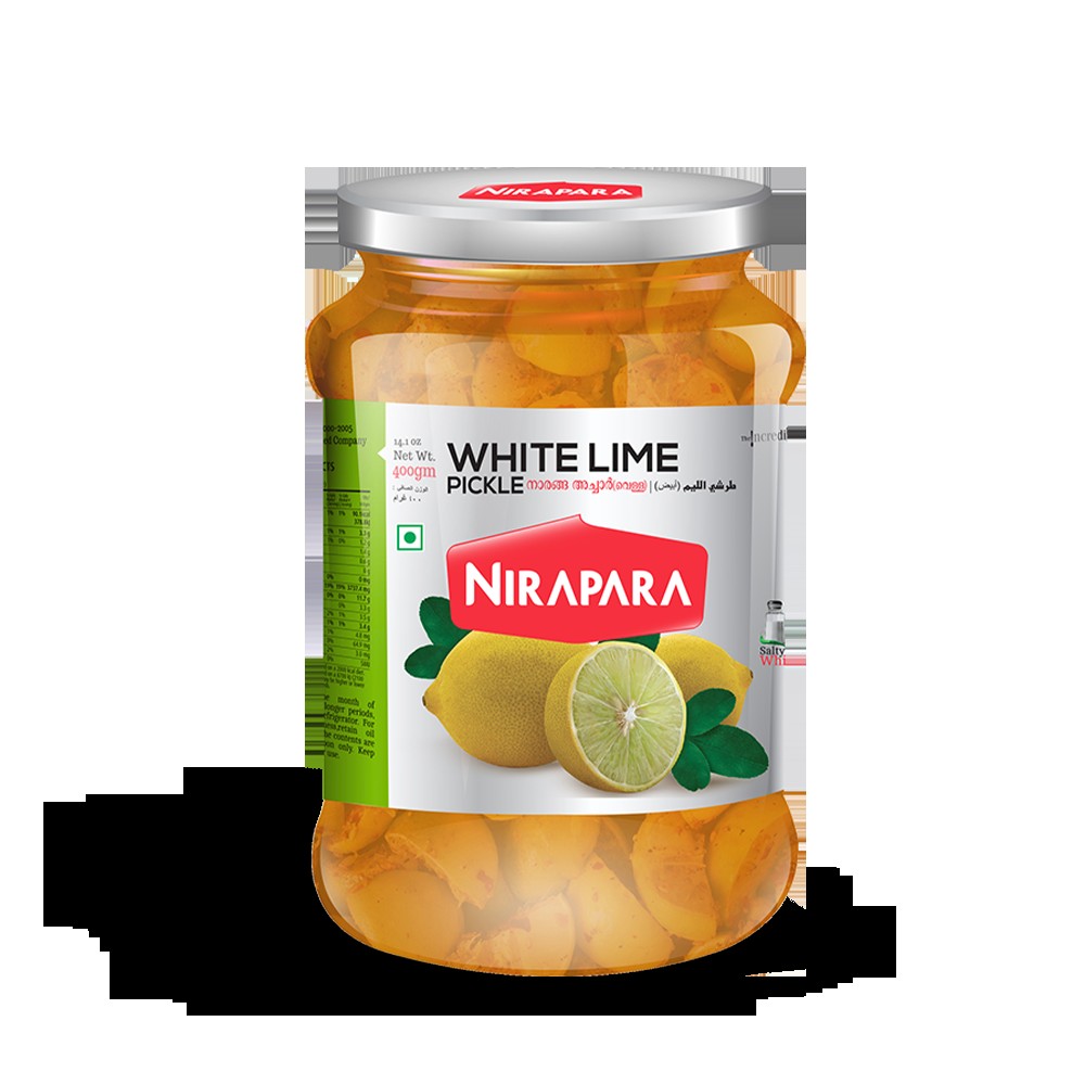 Nirapara White Lime Pickle 400 GM