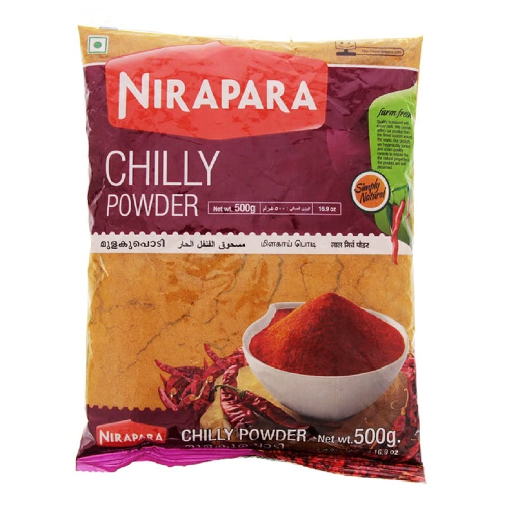 NIRAPARA CHILLI POWDER 500 GM