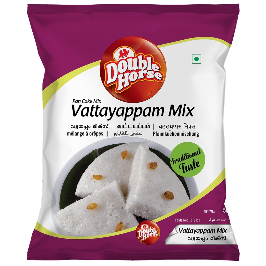 DH VATTAY APPAM MIX 500 GM