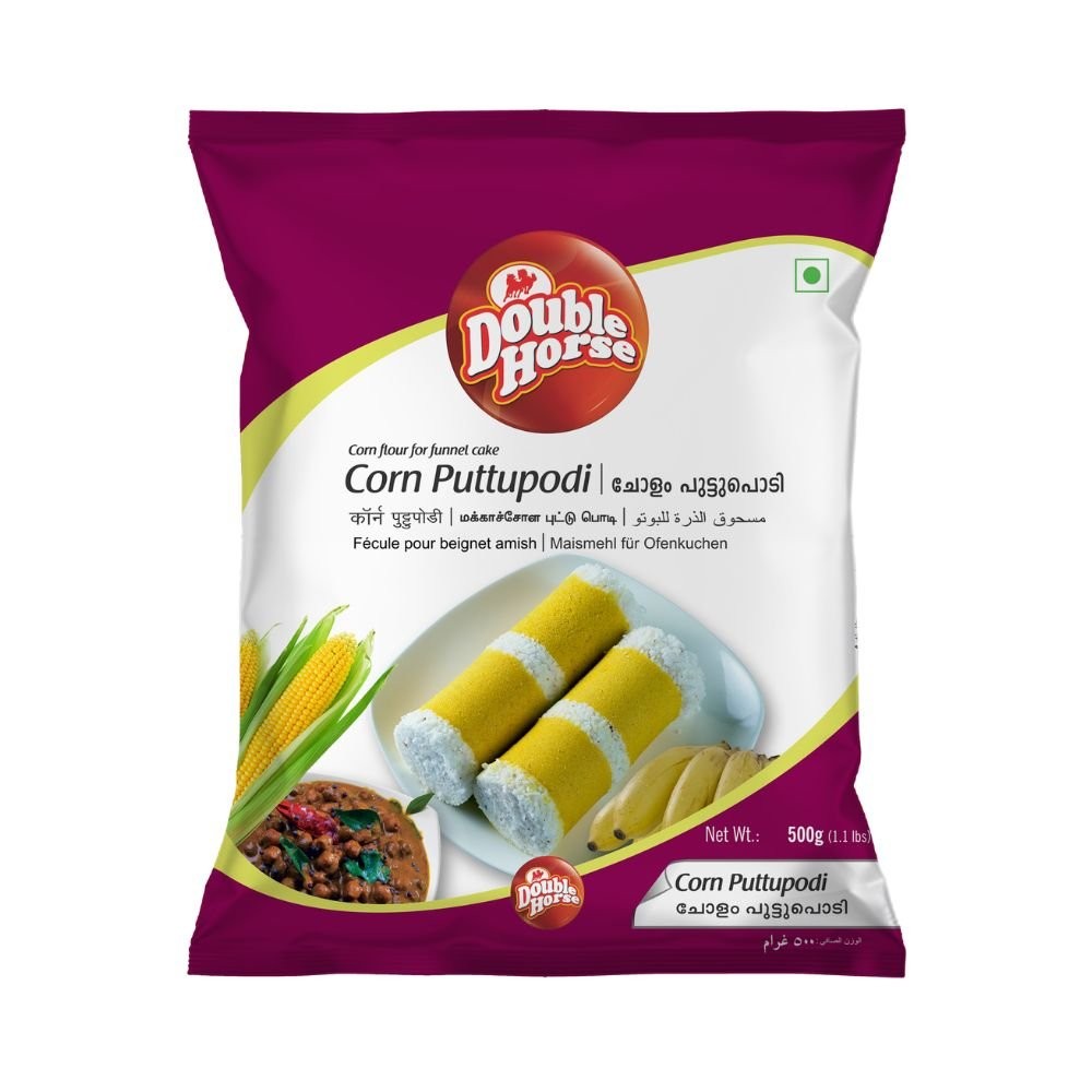 DOUBLE HORSE CORN PUTTUPODI 500 GM
