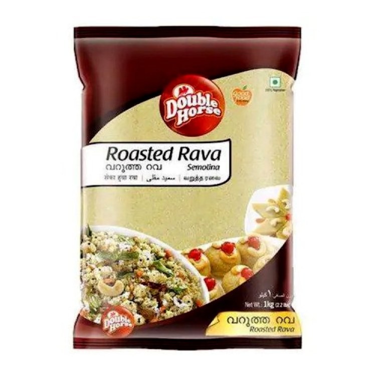 Double Horse Roasted Rava 1 KG