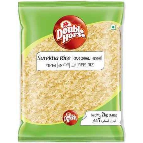 DOUBLE HORSE SUREKHA RICE 2 KG