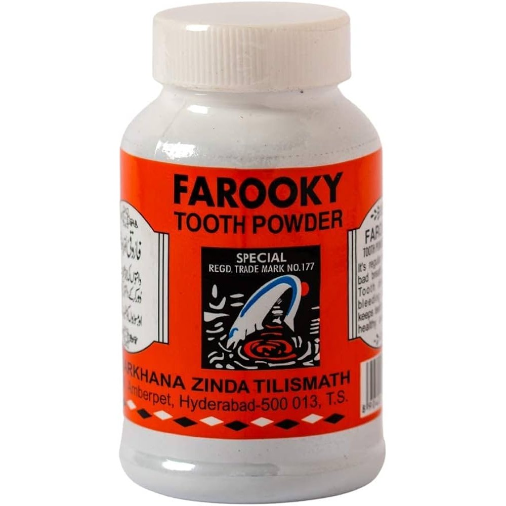 FAROOKY TOOTH POWDER 80 GM