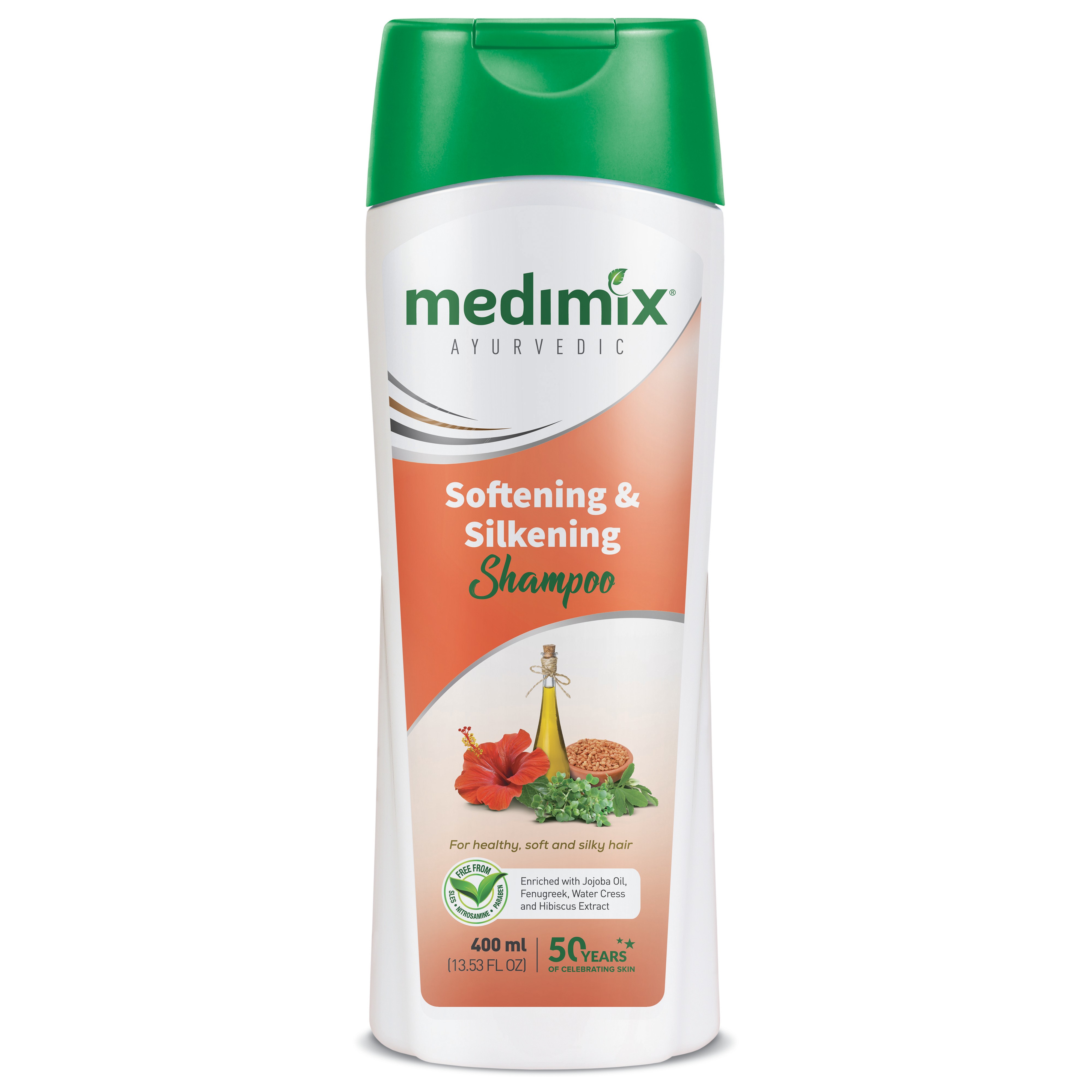 Medimix Softening And Silkening Shampoo 400 ML