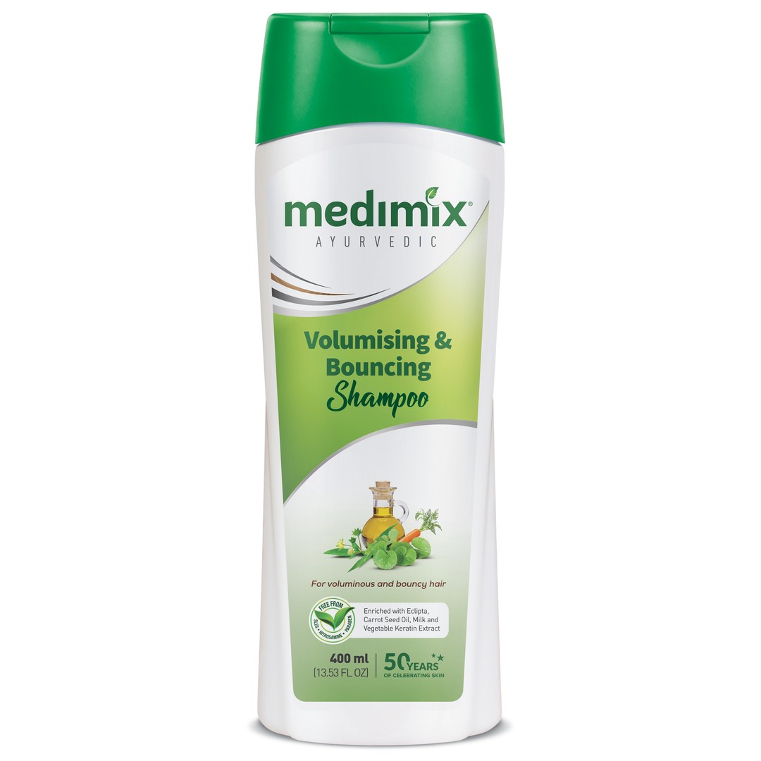 VOLUMISING AND BOUNCING SHAMPOO MEDIMIX 400 ML