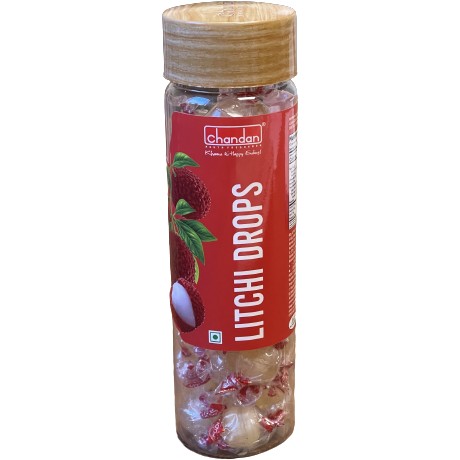 Chandan Litchi Drops 100 GM