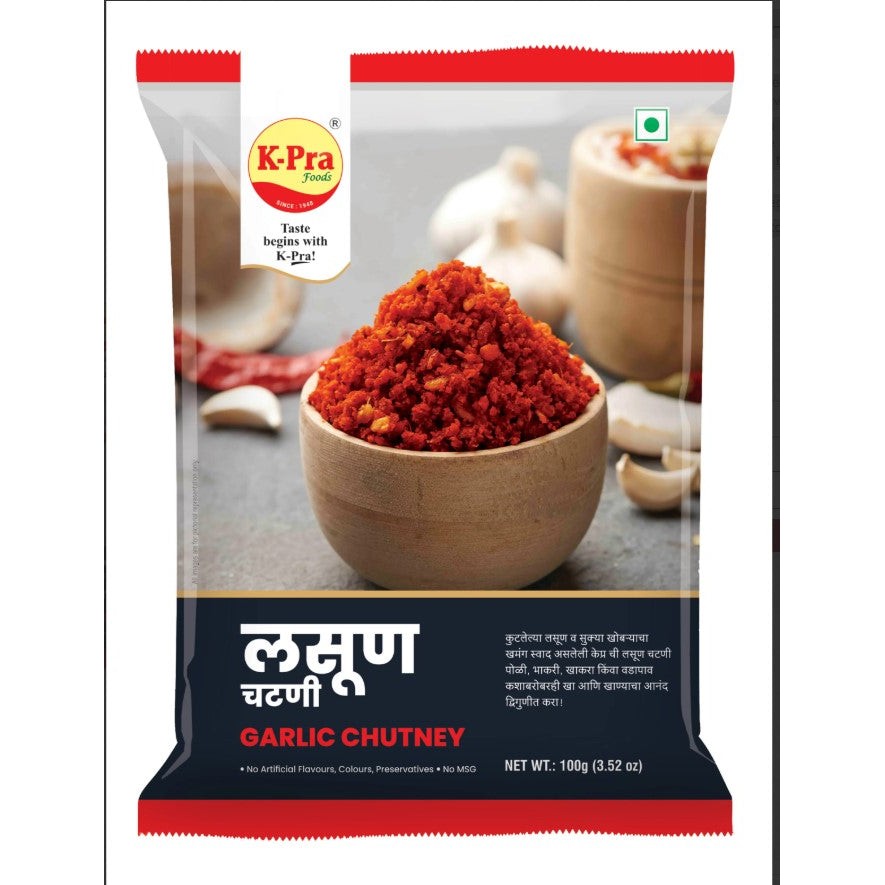 K Pra Garlic Chutney 100 GM