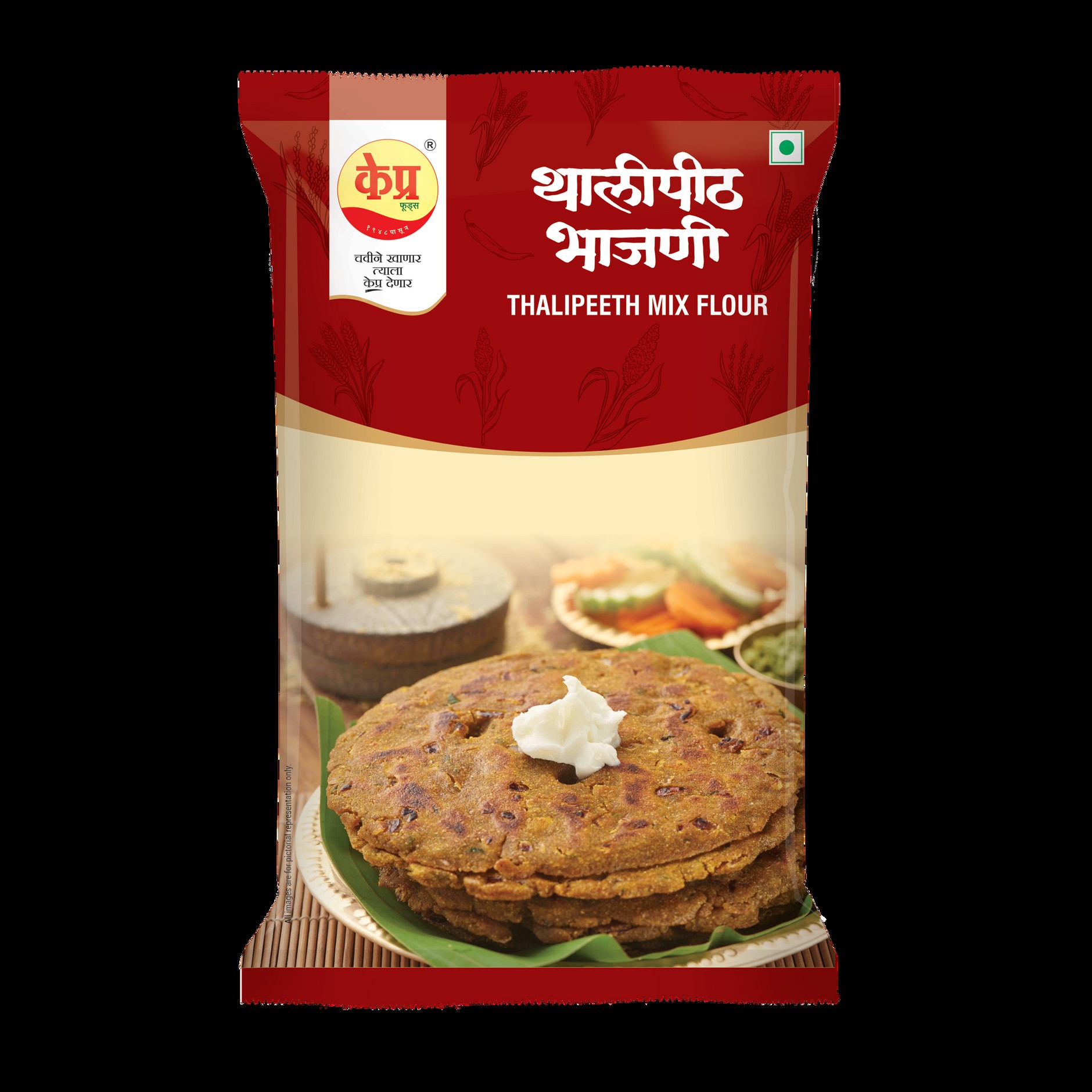 K PRA THALIPEETH BHAJANI 500 GM