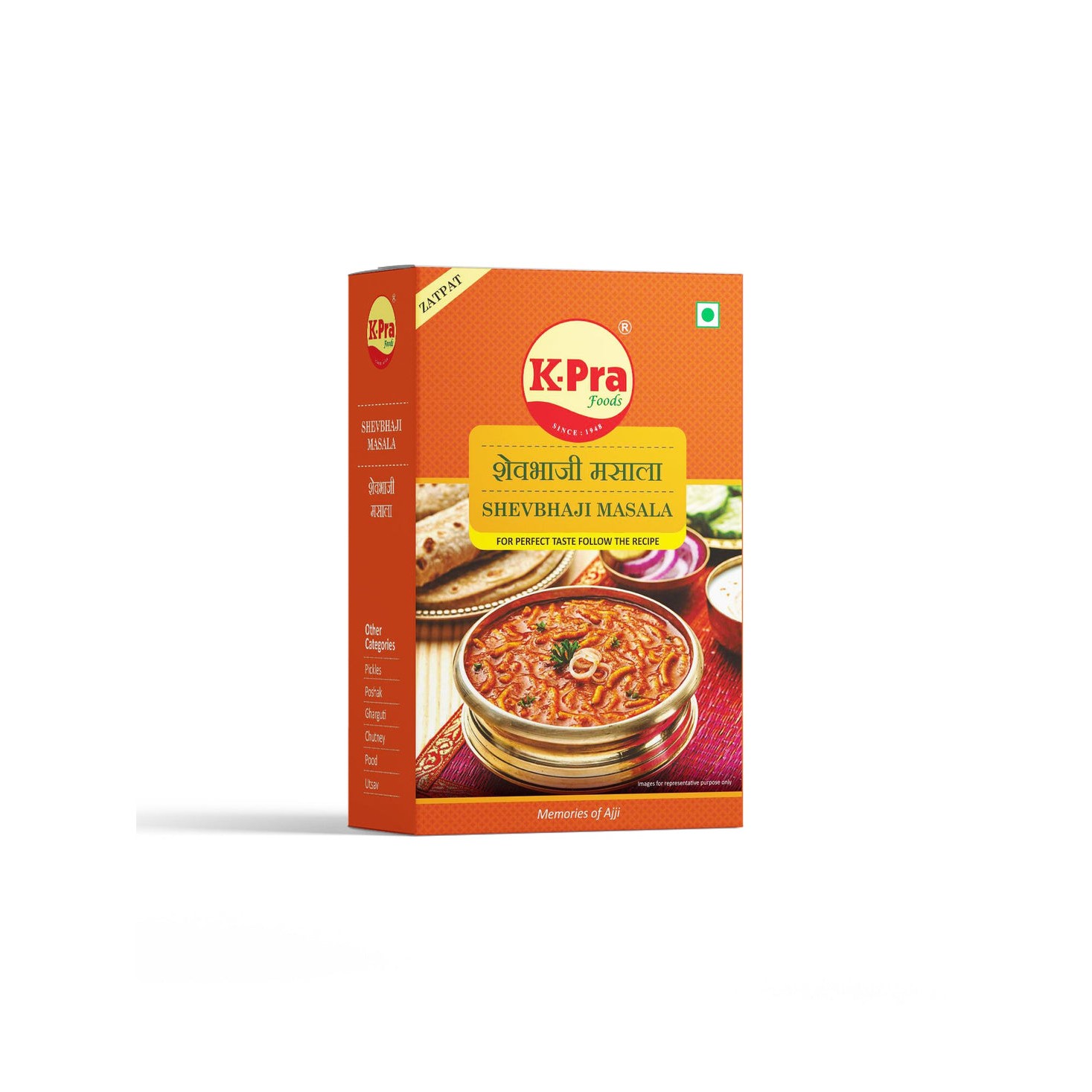 K PRA ZATPAT SHEVBHAJI MASALA 200 GM