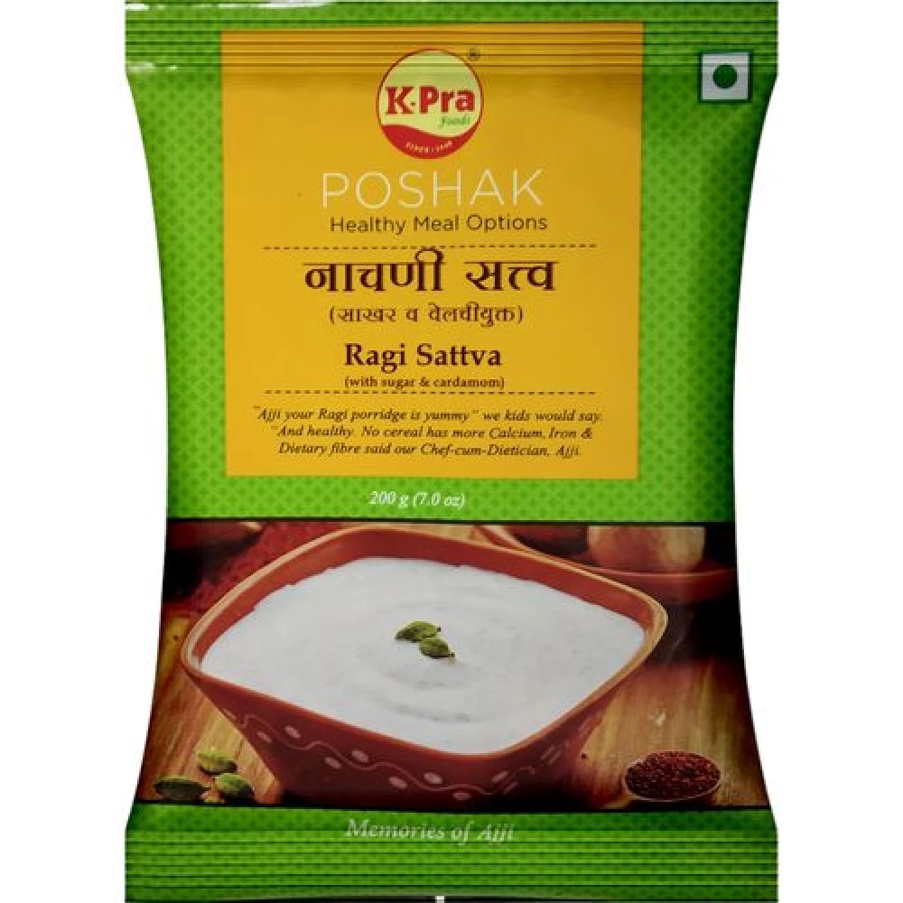 K PRA RAGI SATTVA WITH SUGAR & CARDAMOM 200 GM