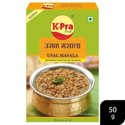 K PRA ZATPAT SABJI MASALA 50 GM