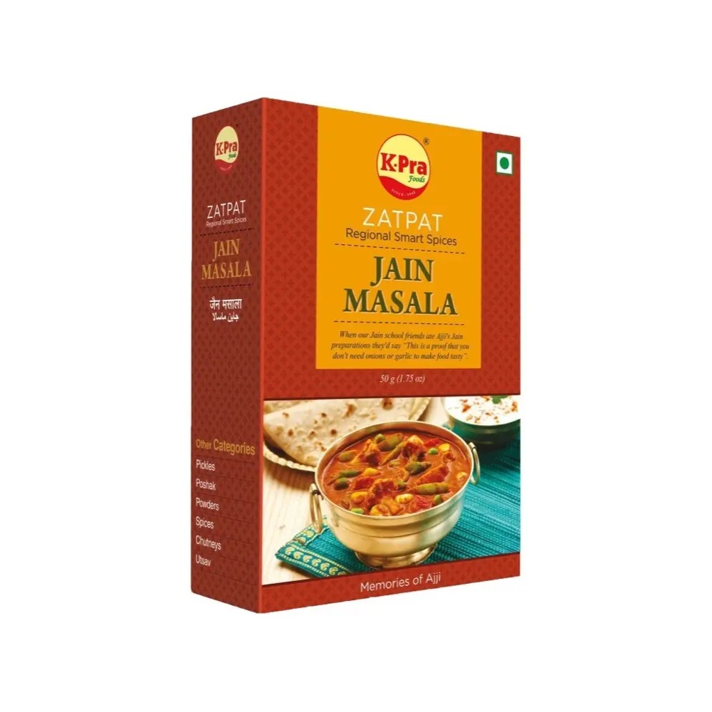 K PRA ZATPAT JAIN MASALA 50 GM