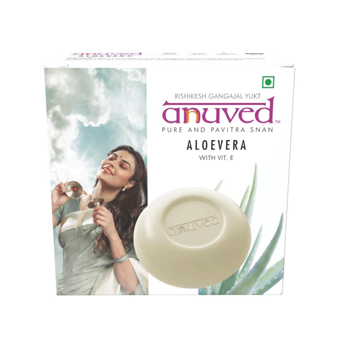 ANUSPA ALOE VERA SOAP 115 GM