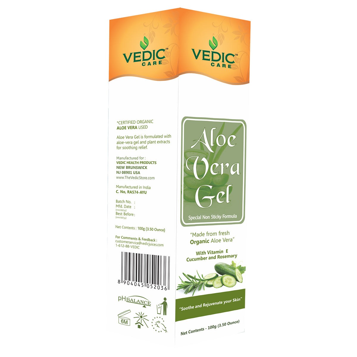 VEDIC ALOEVERA GEL 100 GM