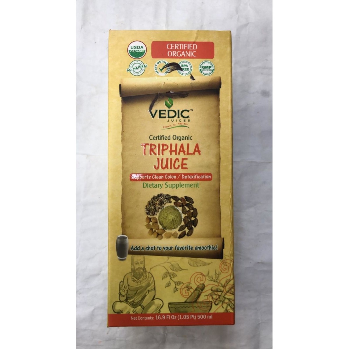 VEDIC TRIFLA JUICE 500 ML