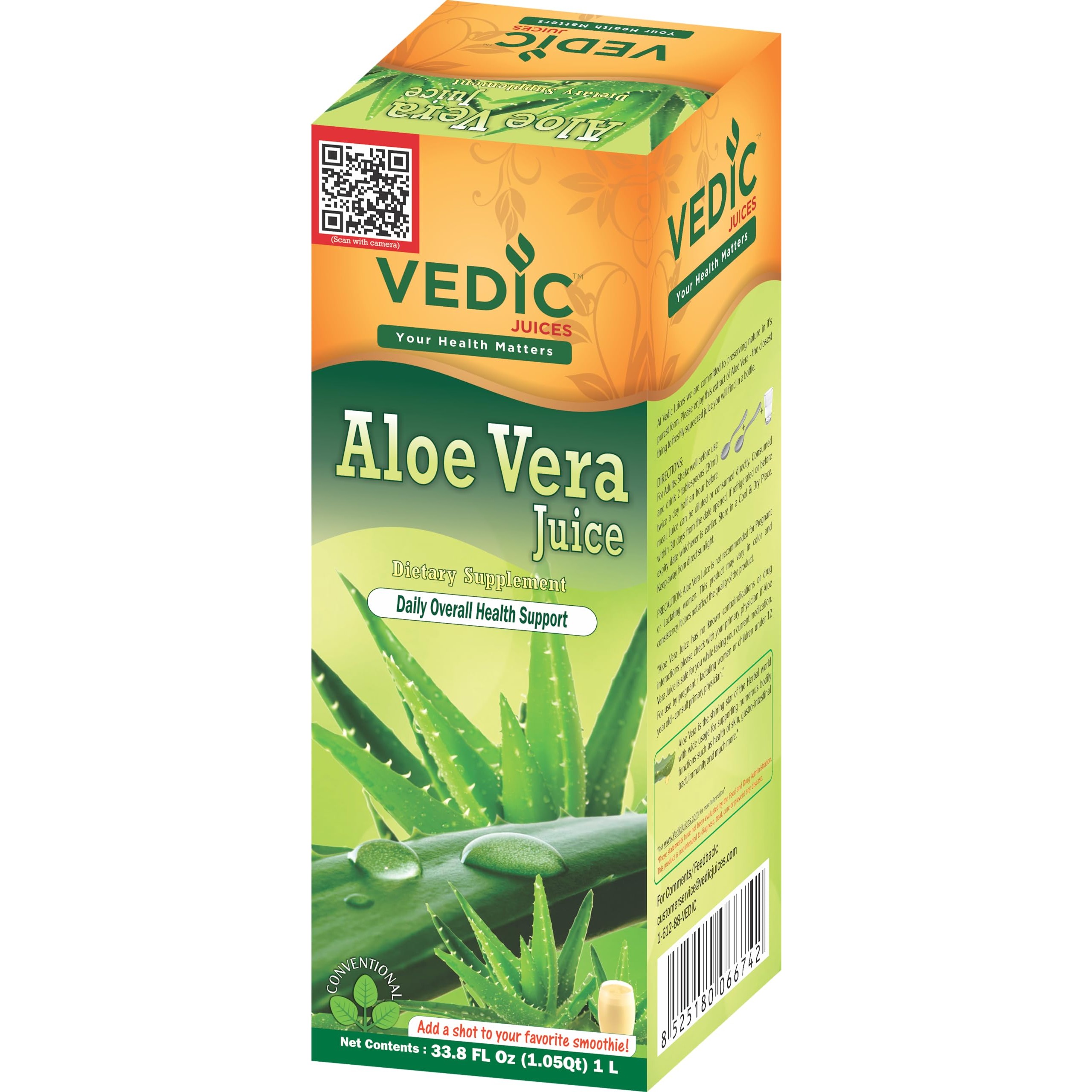 Vedic Aloe Vera Juice 1 LTR