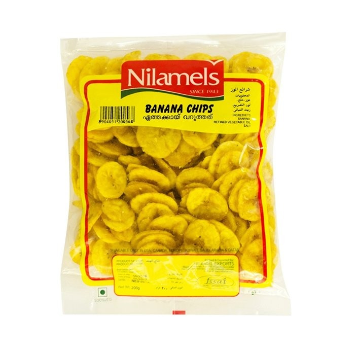 Nilamels Sweet Banana Chips 200 GM