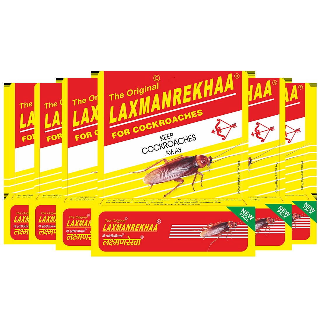 LAXMAN  REKHAA 12 PCS