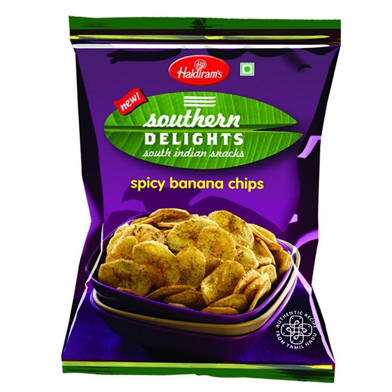 HALDIRAM SPICY BANA CHIPS 200 GM